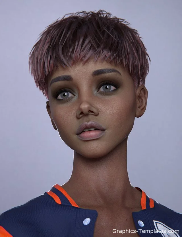 dForce AK Neat Hair for Genesis 9, 8, and 8.1 dForce AK Neat Hair for Genesis 9, 8, and 8.1
