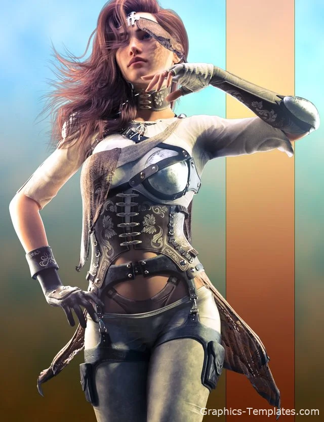 dForce Merauder Outfit for Genesis 9 dForce Merauder Outfit for Genesis 9